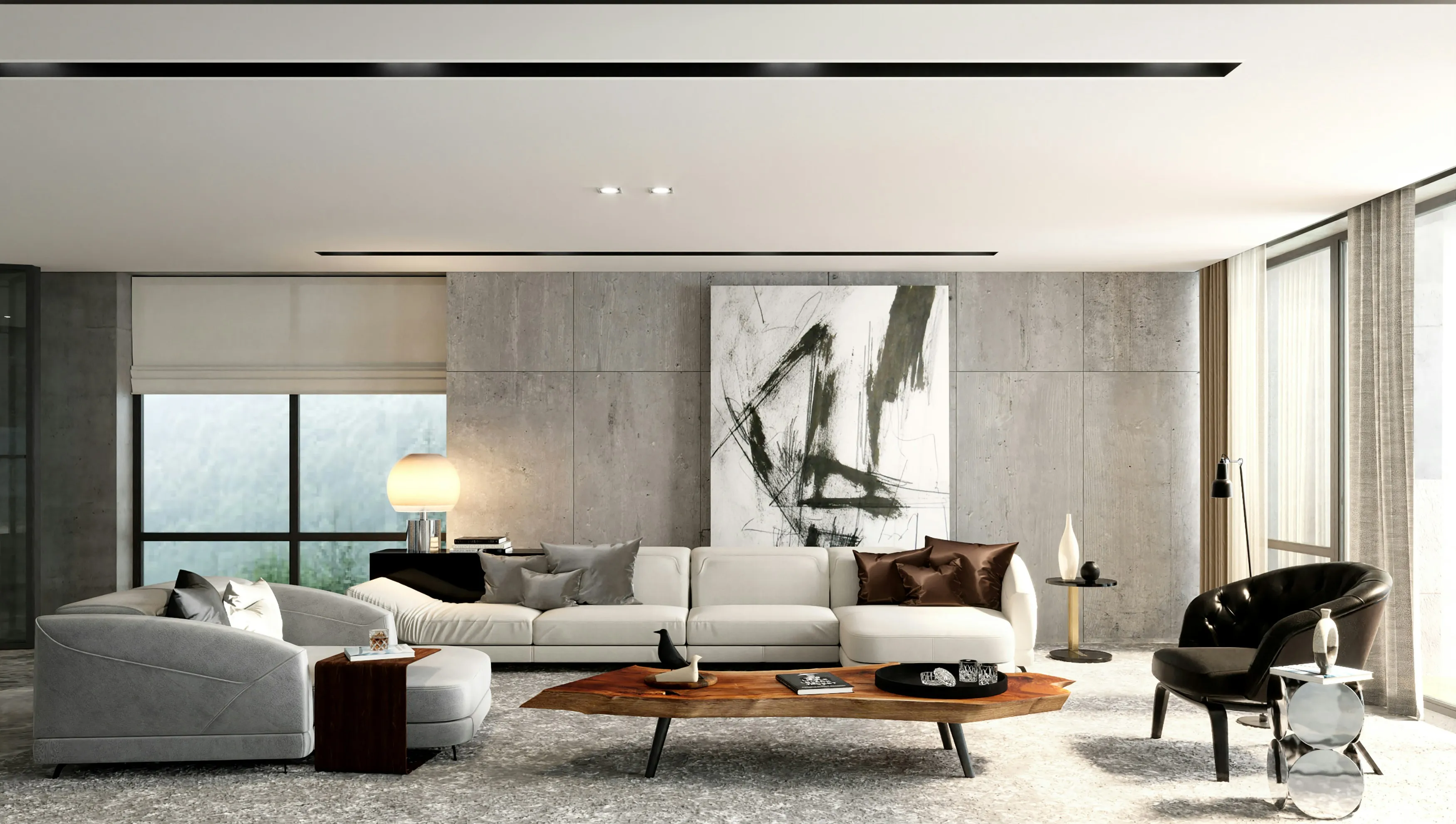 Contemporary Living Room